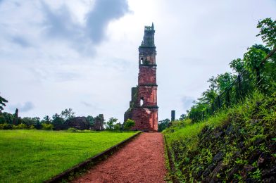 Church of St Augustine, Goa, India.